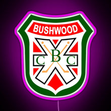 Load image into Gallery viewer, Caddyshack Bushwood Country Club RGB neon sign  pink