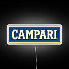 Load image into Gallery viewer, Campari RGB neon sign white 