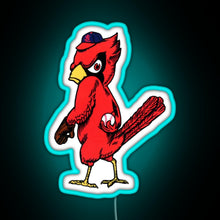 Load image into Gallery viewer, Cardinals City RGB neon sign lightblue 