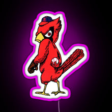 Load image into Gallery viewer, Cardinals City RGB neon sign  pink