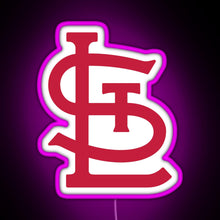 Load image into Gallery viewer, Cardinals City RGB neon sign  pink