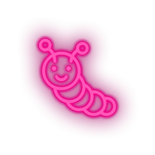 Load image into Gallery viewer, pink caterpillar toys family children toy child kid baby play led neon factory