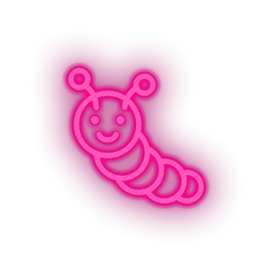 pink caterpillar toys family children toy child kid baby play led neon factory