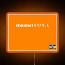Load image into Gallery viewer, Channel Orange RGB neon sign orange