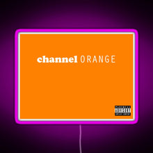 Load image into Gallery viewer, Channel Orange RGB neon sign  pink
