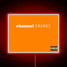 Load image into Gallery viewer, Channel Orange RGB neon sign red