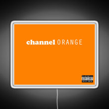 Load image into Gallery viewer, Channel Orange RGB neon sign white 