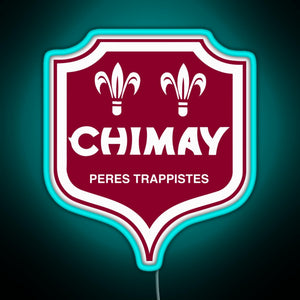 Chimay RGB neon sign lightblue 