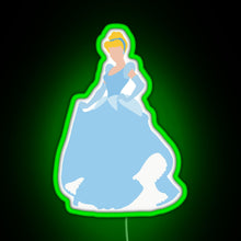 Load image into Gallery viewer, Cindy RGB neon sign green