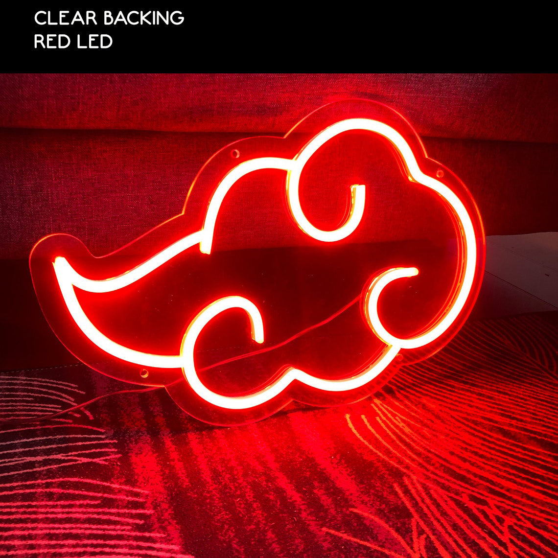 🛒naruto Akatsuki Cloud Neon Sign | Led – Neon Factory