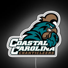 Load image into Gallery viewer, Coastal Carolina Chanticleers RGB neon sign white 