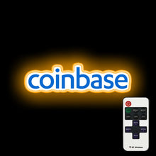 Load image into Gallery viewer, Coinbase neon sign