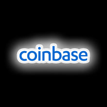 Load image into Gallery viewer, Coinbase neon board