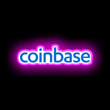 Load image into Gallery viewer, Coinbase neon decor