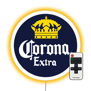 Corona Bottle Cap Bar Neon Sign