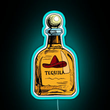 Load image into Gallery viewer, Couple Tequila and Lime RGB neon sign lightblue 