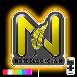 Nue Note Merch neon led sign