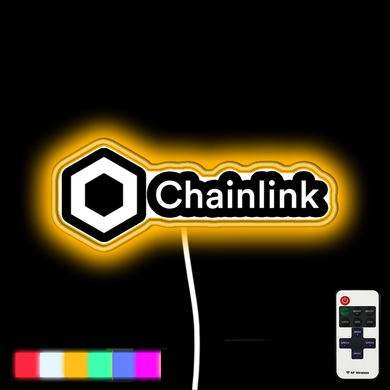 Chainlink (LINK) Crypto neon led sign
