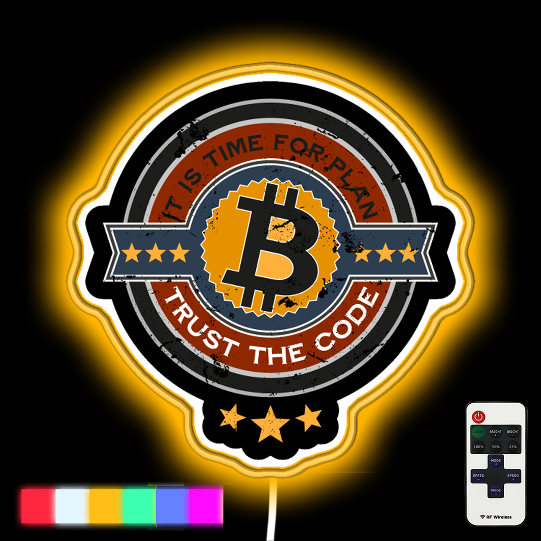 I Told You So - Bitcoin And Crypto Design neon led sign