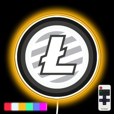 Litecoin (LTC) Crypto neon led sign