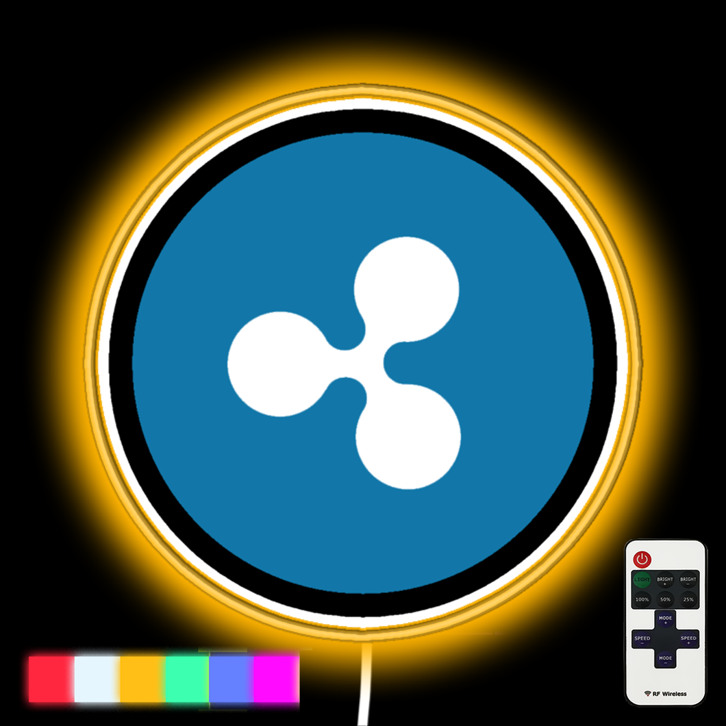 Ripple Logo Large Neon Led Sign – Neon Factory