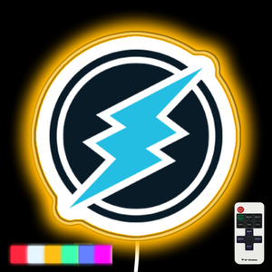 Electroneum Logo neon led sign