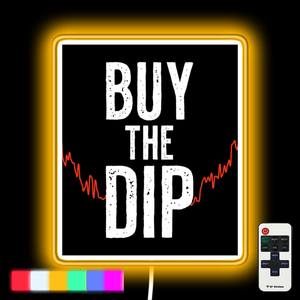 Buy the Dip neon led sign