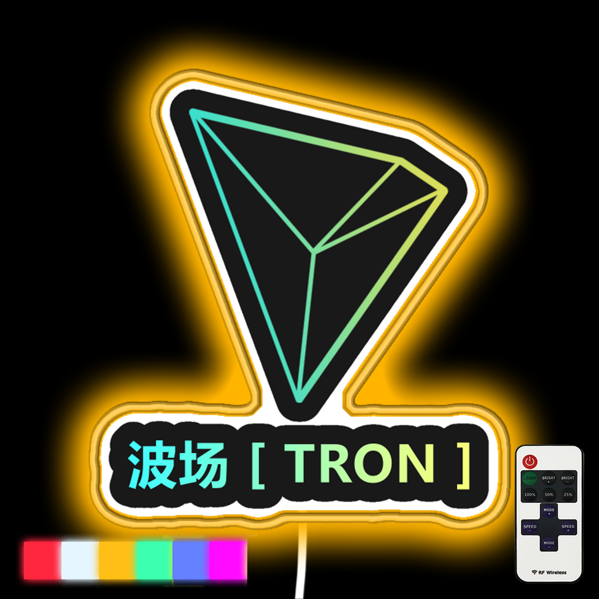 Tron Led Sign Tron Trx Neon Led Sign – Neon Factory