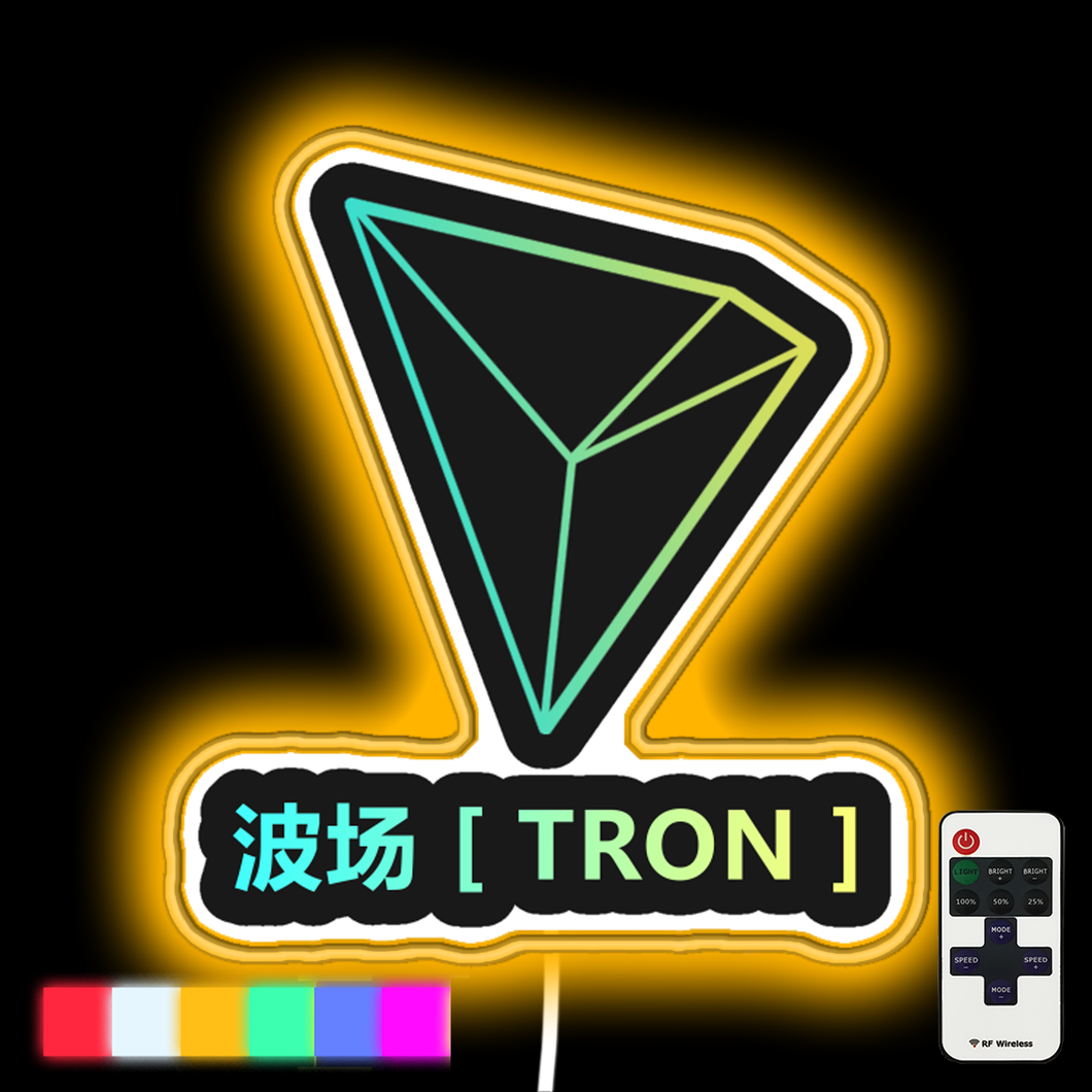 Tron TRX neon led sign