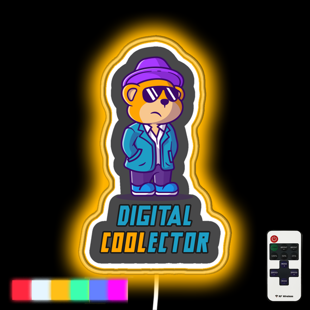 Digital Collector NFT neon led sign