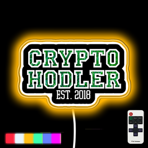 Grass Bitcoin Ethereum Blockchain Crypto Hodler neon led sign