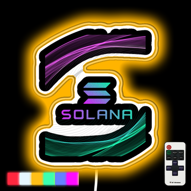 Hail Solana, The Ethereum Killer neon led sign