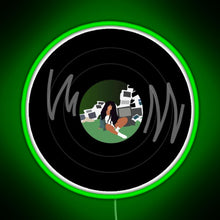 Load image into Gallery viewer, ctrl sza vinyl RGB neon sign green