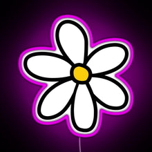 Load image into Gallery viewer, Cute flower RGB neon sign  pink