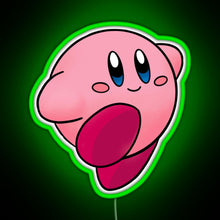 Load image into Gallery viewer, Cute Pink Japanese Cartoon Video Game Character RGB neon sign green