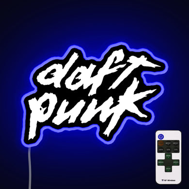 Daft Punk neon sign