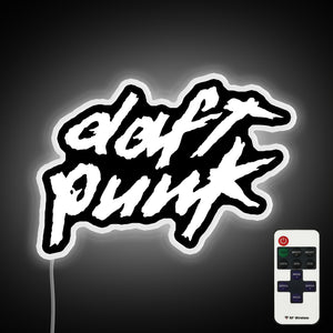 Daft Punk neon sign
