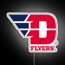 Load image into Gallery viewer, Dayton University Flyers Ncaa Hoodie Dafl 01 RGB neon sign white 