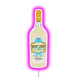 Deep eddy bottle neon