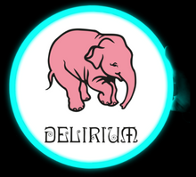 Load image into Gallery viewer, LED sign : DELIRIUM