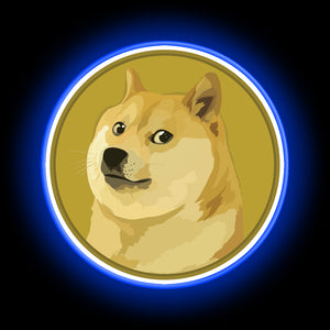 DogeCoin etsy neon sign