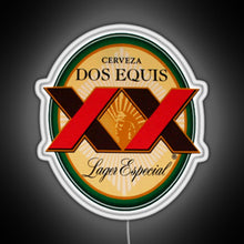 Load image into Gallery viewer, Dos Equis Essential RGB neon sign white 