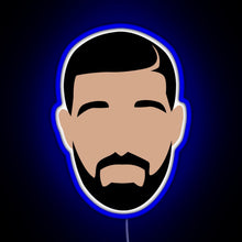 Load image into Gallery viewer, Drake RGB neon sign blue