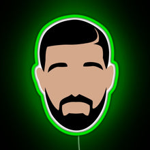 Load image into Gallery viewer, Drake RGB neon sign green
