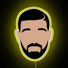 Load image into Gallery viewer, Drake RGB neon sign yellow