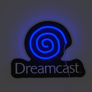 Dreamcast  logo neon lamp