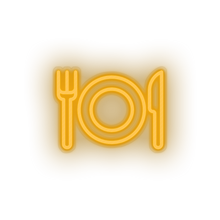 Load image into Gallery viewer, warm_white eat led culinary eat food holiday tourism travel vacation neon factory