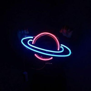 Saturn neon signs