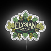 Load image into Gallery viewer, Elysian Brewing RGB neon sign white 