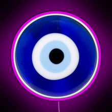 Load image into Gallery viewer, evil eye RGB neon sign  pink